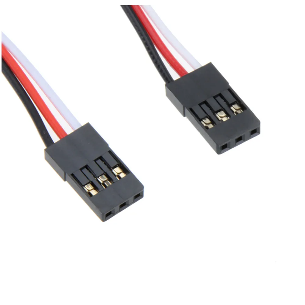 10pcs 10cm 20cm Extension Cable 30 Core Male JR Plug Servo Signal Wire For JR Futaba RC Servo Airplane Helicopter