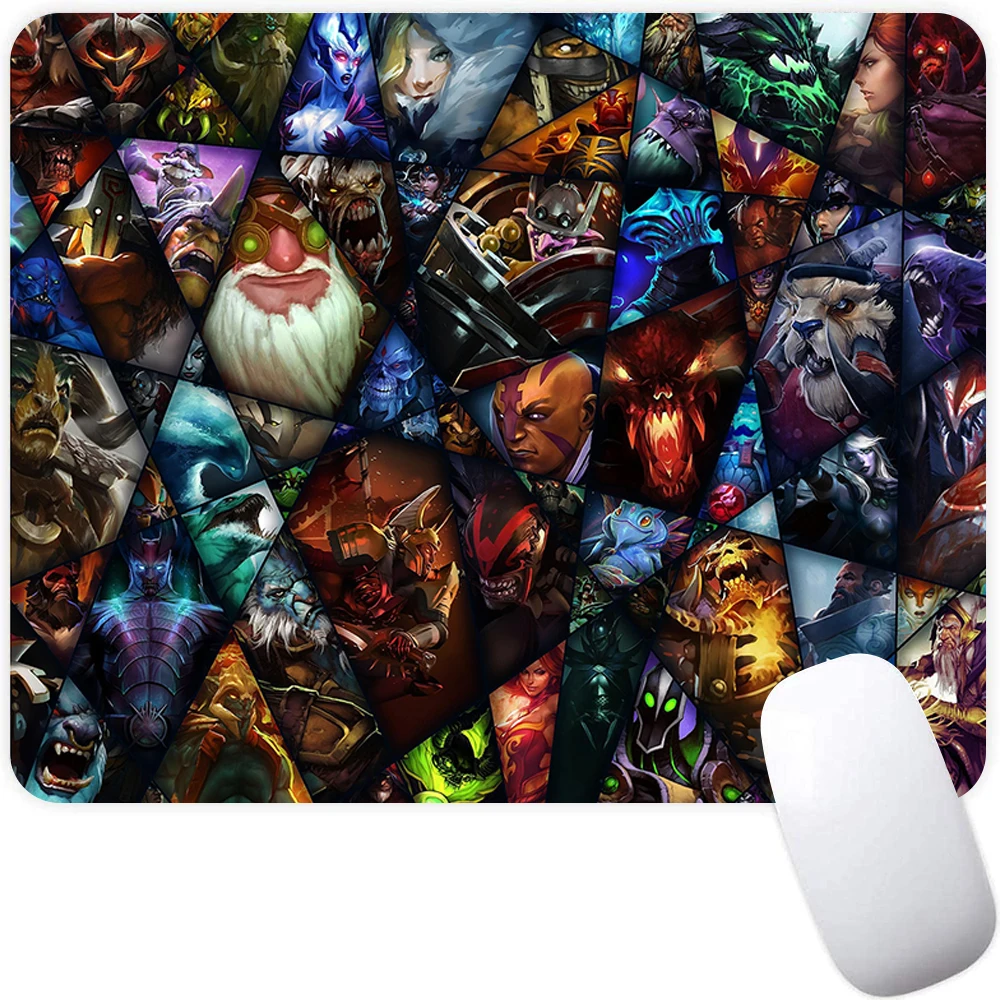 Dota 2 الألعاب الصغيرة ماوس الوسادة XXL الكمبيوتر مكتب ماوس ألعاب الكمبيوتر ماوس حصيرة الكمبيوتر المحمول Mausepad الماوس السجاد حصيرة لوحة المفاتيح بساط للمكتب