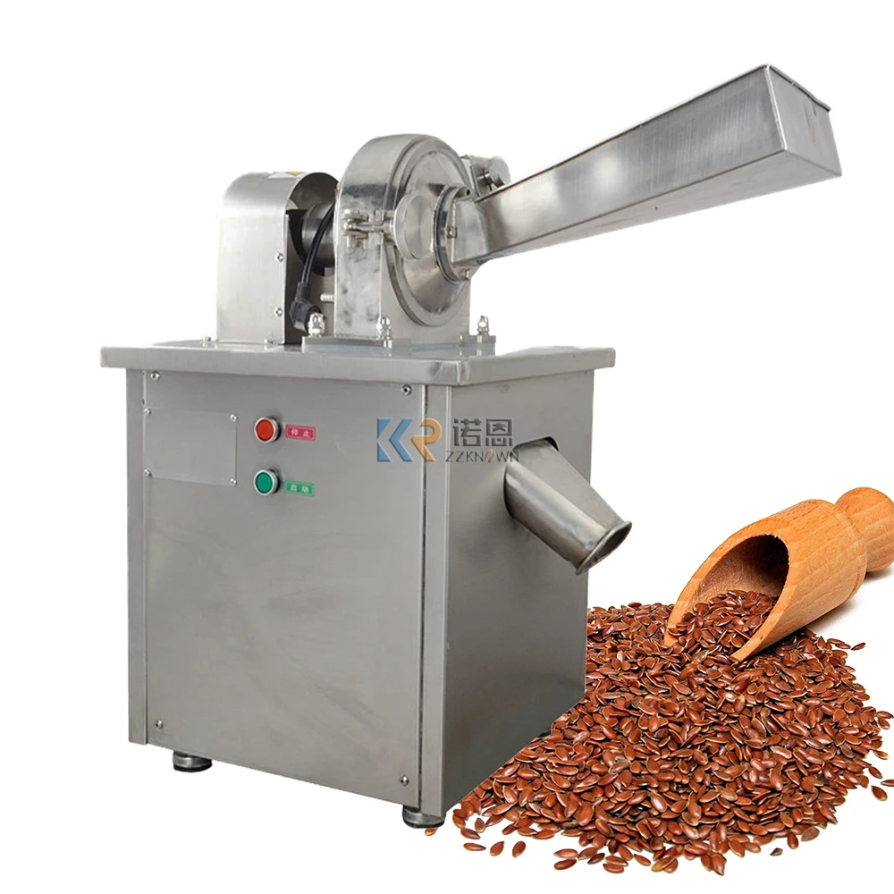 Stainless Steel Sprocket Medicinal Material Grinder Universal Grinder Spot Rice and Sugar Electric Grinder