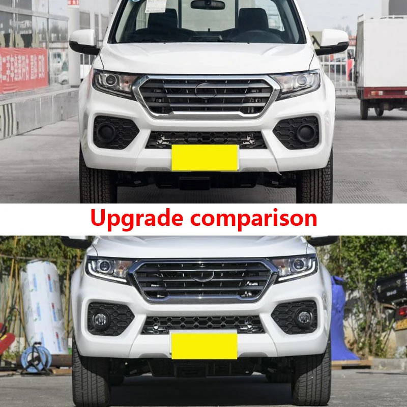 Car Front Bumper Fog Lamp Fog Light Assembily For GWM Greatwall Wingle 7 With Wiring Harness Car-styling