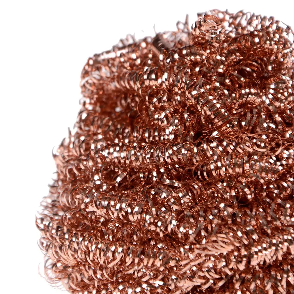 Metal Wire With Stand Set Welding Desoldering Soldering Solder Iron Tip Dross Cleaner Cleaning Steel Ball Mesh Filter Tin Remove