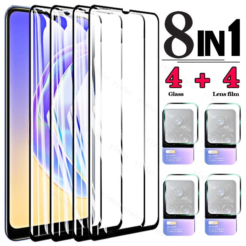 

Защитное стекло для экрана и камеры Vivo V21e, v21, v20 Pro, se, v20se, 5G