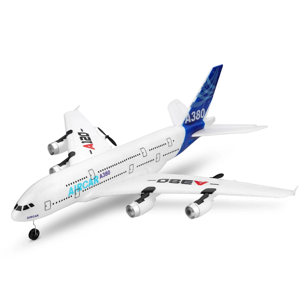 

Wltoys Xk A120 Rc Airplane 2.4Ghz 3 Channel 6-Axis Gyro Airbus A380 Rc Plane Glider Throwing Wingspan Foam Planes Fixed Wing Rtf