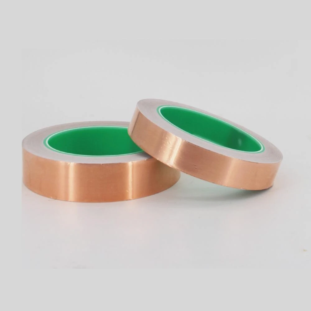 YX 10M Mask Electromagnetic Shield Eliminate EMI Anti-static Repair Double Sided Conductive Copper Foil Adhesive Tape