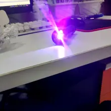 395nm LED UV Flashlight Rechargeable Black Light #3