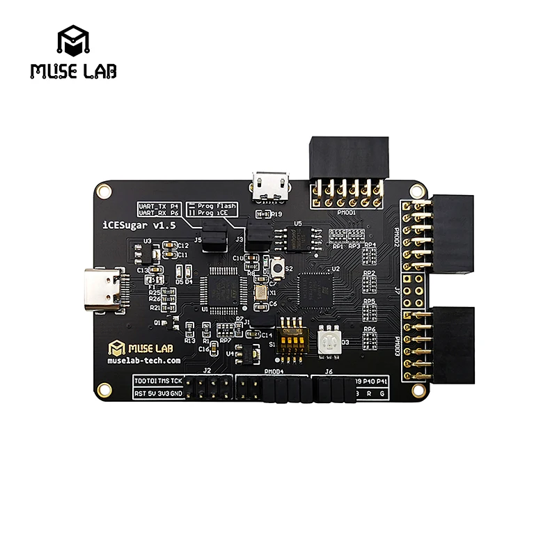 Placa de desarrollo iCESugar FPGA de código abierto RISC-V ICE40UP5k Icebreaker Fomu