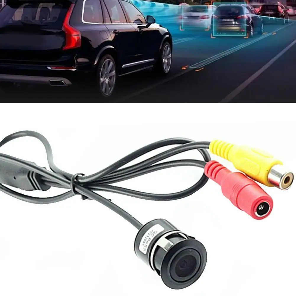 General-purpose Car Front View Camera Waterproof Driving Record Video Camera 130 Degree Wide-angle High-definition Color Image