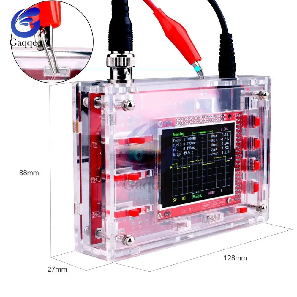 Full assembled  Digital Oscilloscope 2.4\