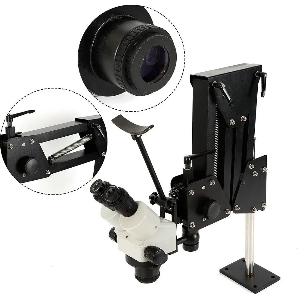 

Jewelry Microscope Stand Micro Inlaid Mirror Multi-directional Setting Bracket Magnifying Glass