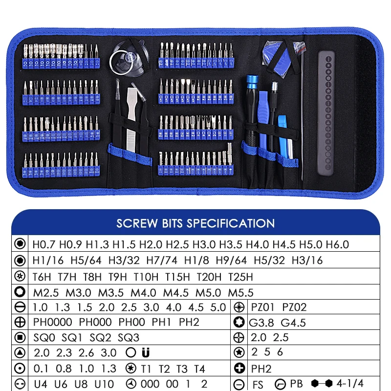 JUNEFOR Electric Screwdriver Set Mini Battery Drill Rechargeable Cordless Precision Screwdriver Bits Kit Phone Repair Power Tool