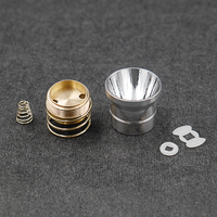 P60 Aluminum SMO OP Reflector Cup 26.5mm Drop in Kits for SureFire 6P 9P 501B 502B M5 M6 T6 L2 HI V3 V2 V5 V6 XML2 L3 XHP50.2