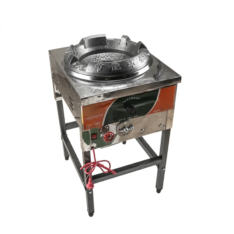 

Easy-Clean Freestanding Chinese Wok Burner Cooking Range Methane Gas Stove