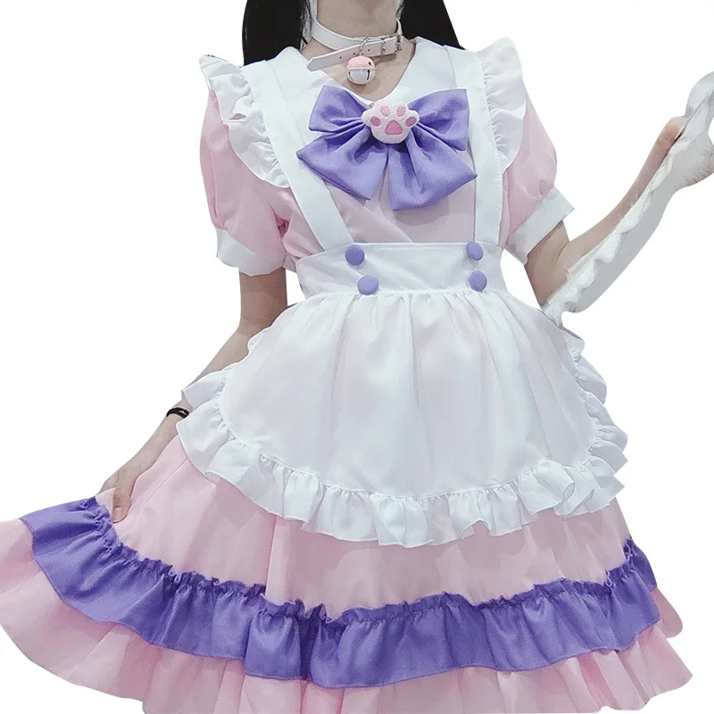 Robe de demoiselle d'honneur, Costume de Cosplay Alice, nœud papillon, ours Lolita, griffe, nouvelle collection