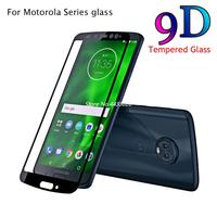 9D Full Cover Front Film Tempered Glass For Motorola Moto E5 G5 Play G5S G6 Plus X4 X5 Screen Protector Protective Glass