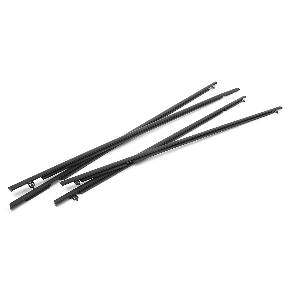 4PCS/SET Car Outside Window Moulding Weatherstrip Seal Belt Weather Strip For Honda Civic FD Model 2006 2007 2008 2009 2010 2011