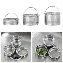 Upgrade Waste Drainer Stainless Steel Cleaning Stuff Cover Food Hair Stopper Plug Filter Basket Sink Strainer Colander