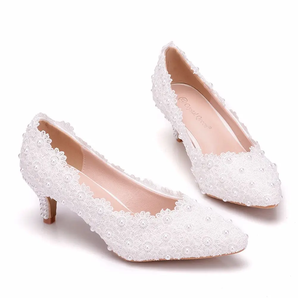 Comemore White Bride Wedding Mules 5cm Stilettos Shoes Pumps Stripper Party White High Heels Sandals Women New Size 34 43