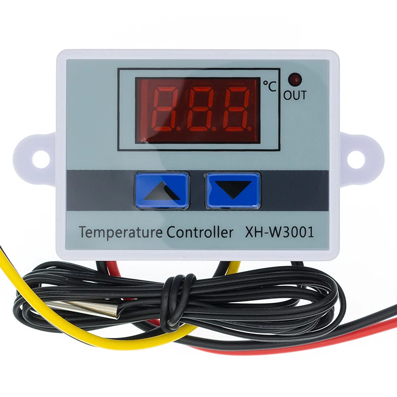 AC110-220V Digital LED Temperature Controller XH-W3001 W3002 W3230 For Incubator Cooling Heating Switch Thermostat NTC Sensor