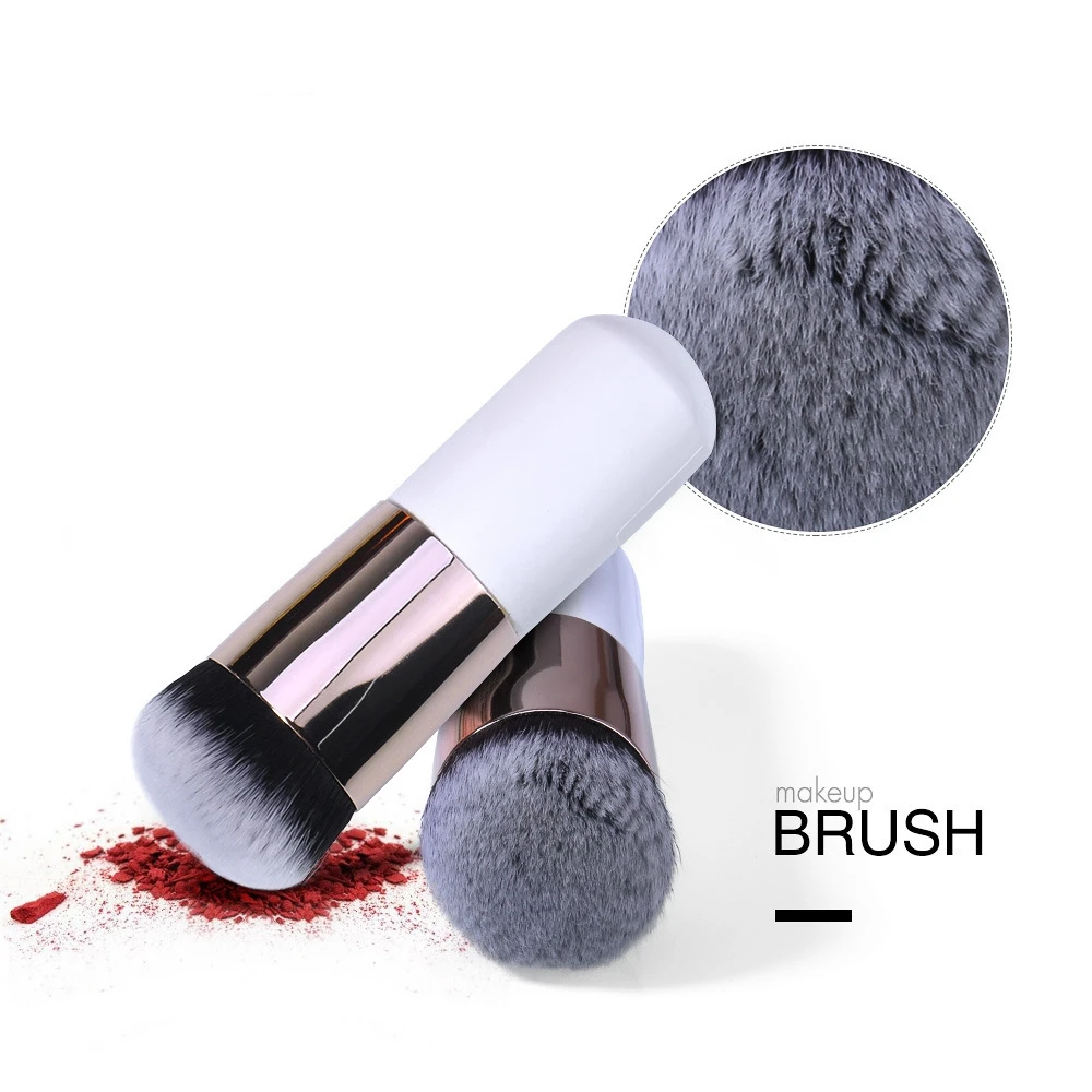 1pc Professional Foundation Brush 5 Colors Makeup Brush Flat Cream Makeup Brushes Professional Cosmetic Make-up Brush