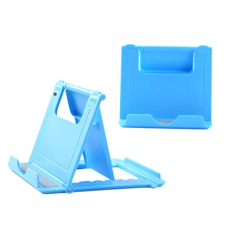 Table Phone Holder Desk Stand for Ipad IPhone Samsung Xiaomi Huawei Plastic Foldable Universal Adjustable Mobile Phone Stand