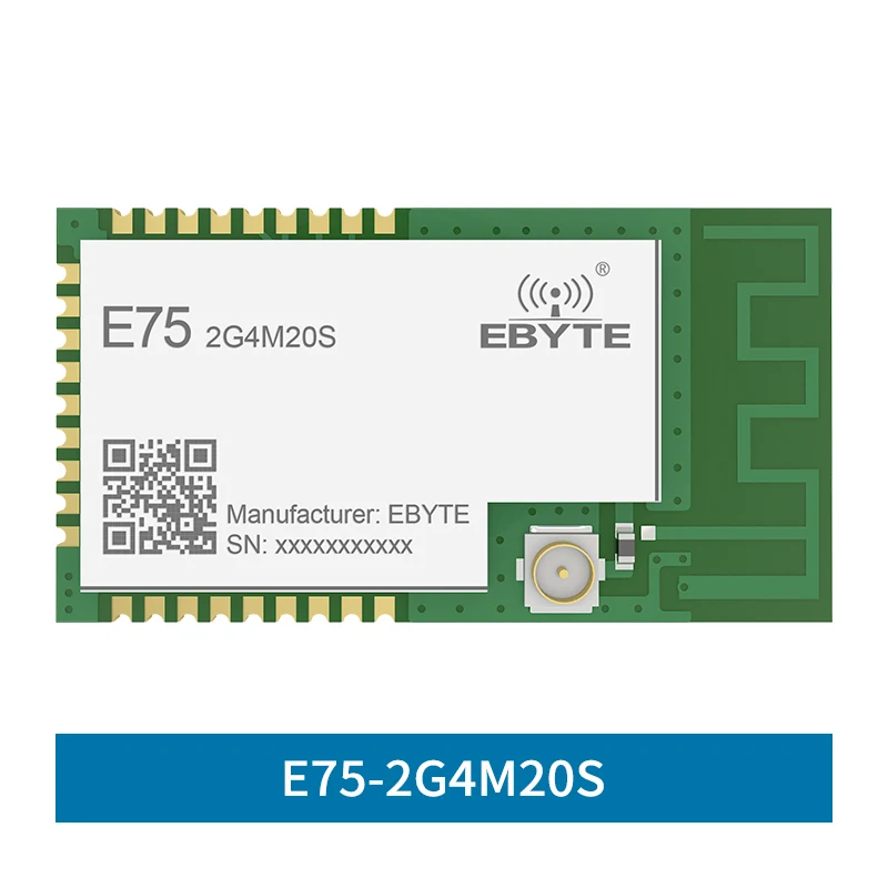 

E75-2G4M20S JN5168 модуль ZigBee RF 2,4 GHz 20dBm междугородний высокопроизводительный беспроводной приемопередатчик приемник PCB