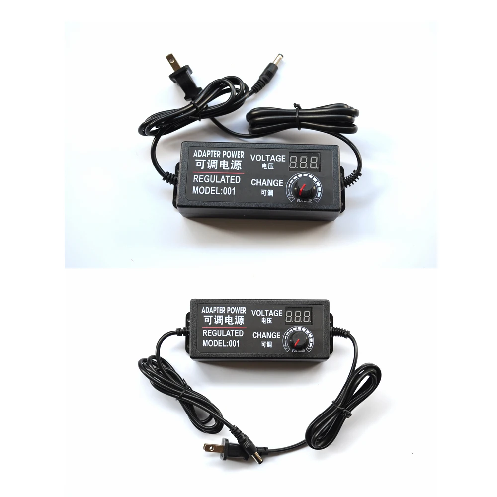 3-24V 2A New Adjustable power adapter For Voltage regulation with display power supply