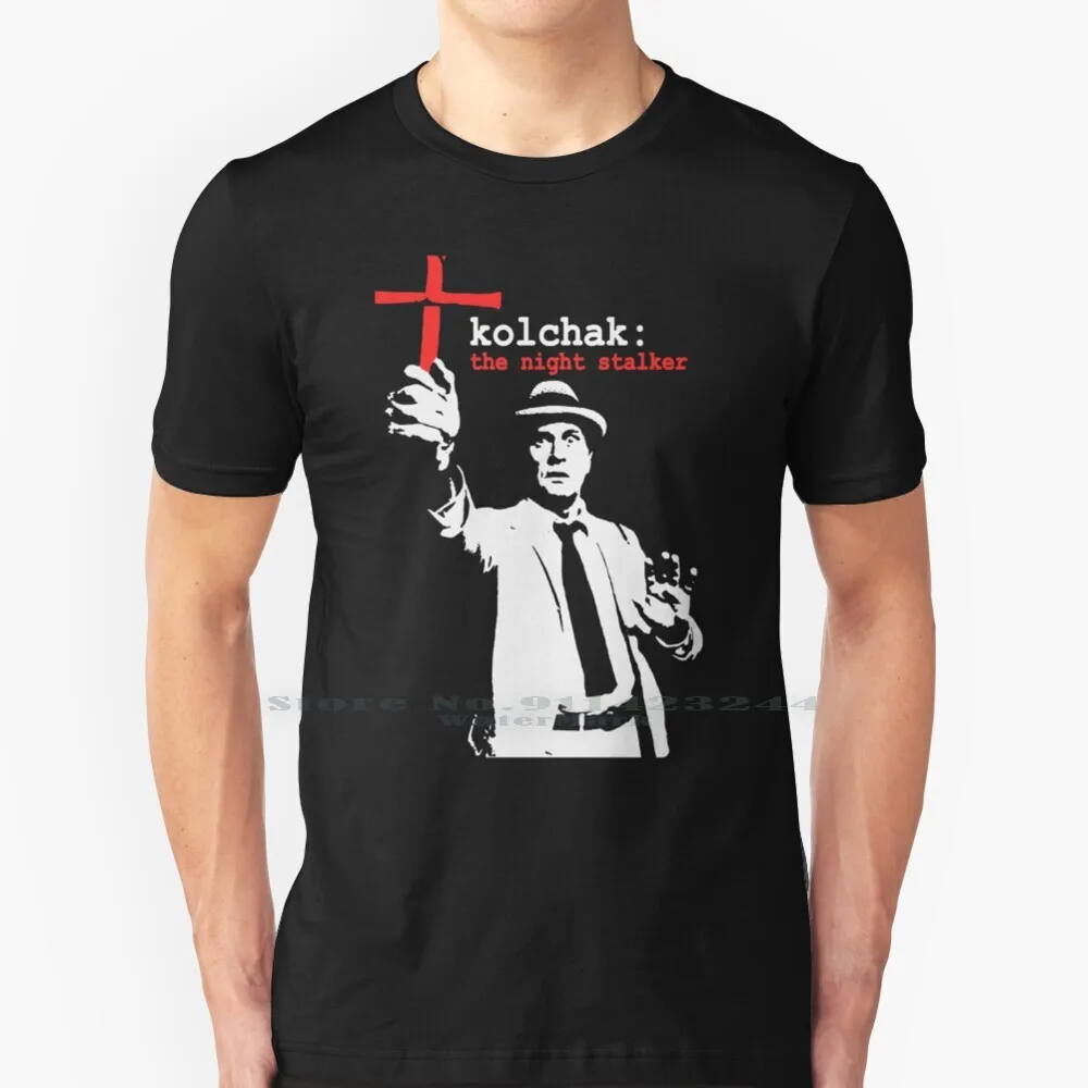 Kolchak : The Night Stalker Shirt , Sticker , Hoodie , Mask T Shirt 100% Pure Cotton Kolchak Night Stalker Tv Sitcom Horror