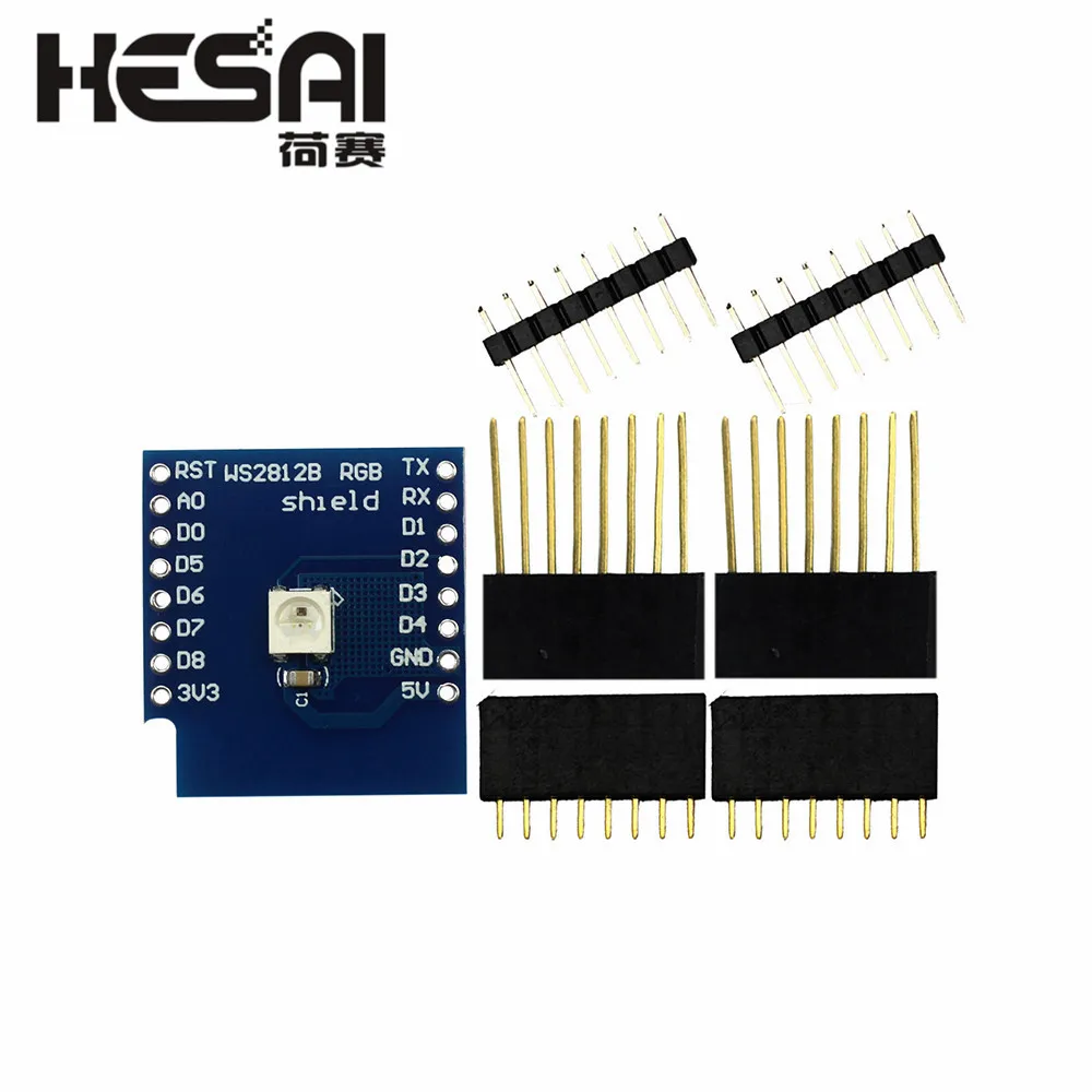 ESP8266 D1 Mini Pro WiFi Development Board NodeMcu Lua Battery Shield Relay SHT30 WS2812 Dual Base 0.66 OLED For WeMos DIY Kit