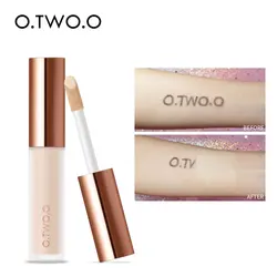 O.TWO.O Liquid Concealer Cream Waterproof Full Coverage Concealer Face Scars Acne Cover Smooth Moisturizing Facial Makeup Base