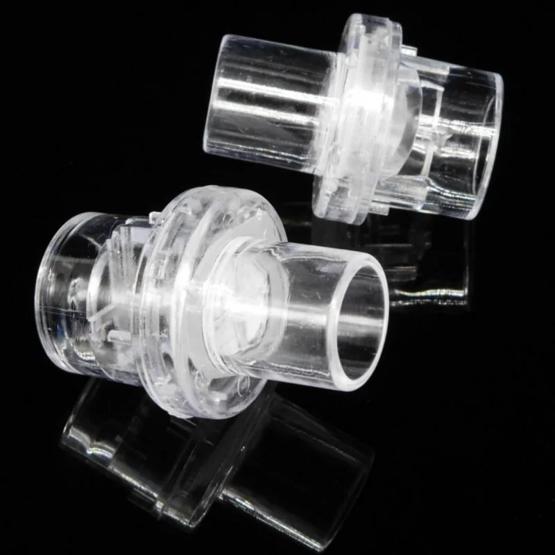 2Pcs/Pack Oxygen Inlet Mouthpiece One Way For CPR Resuscitator Mask First Aid Face Shield Breath Valve CPR Training Accessories