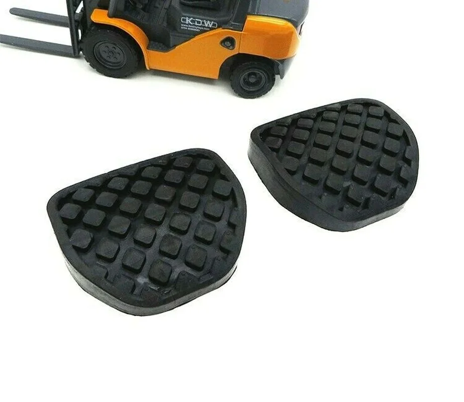 Tapis en caoutchouc pour pédale de frein et d'embrayage de chariot élévateur, 2 pièces, pour Machine HELI HANGCHA