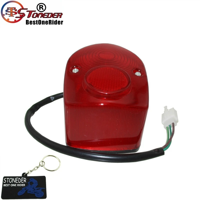 STONEDER 12V Taillight For Honda Z50 Z50A Z50J DAX ST70 ST50 CHALY CF50 CF70 Bike