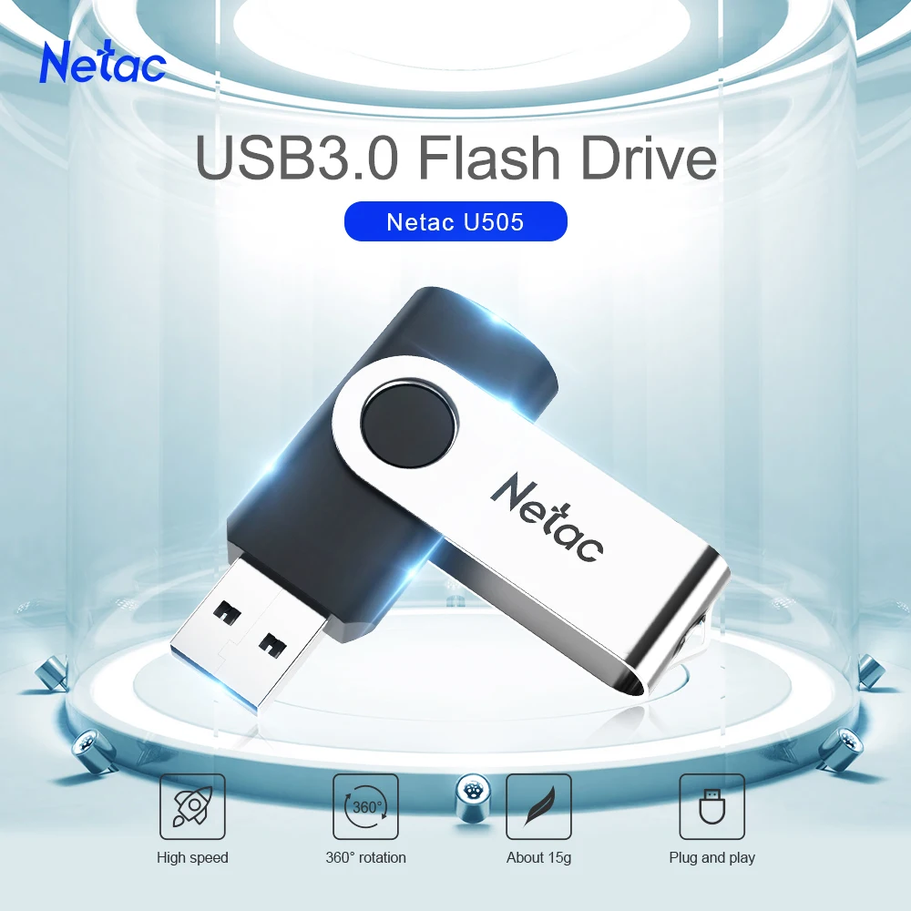 Netac USB 플래시 드라이브, USB 3.0 디스크 키, USB 스틱 메모리 디스크, 64GB, 128GB, 256GB, 무료 배송, 도매