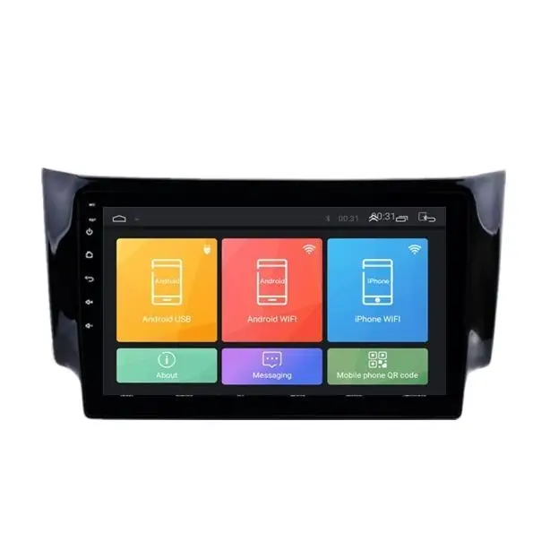 10.1'' 1GB+16GB Car Stereo Radio Android 9.1 GPS WIFI BT DAB Mirror Link OBD For Nissan Sentra Sylphy 2012-2018