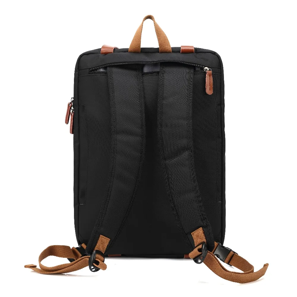 COl\'hyBELL-Sac à dos en nylon étanche pour ordinateur portable, sac à dos étudiant antivol, sac à dos d\'affaires de voyage, 2024, 15.6 pouces, 17.3