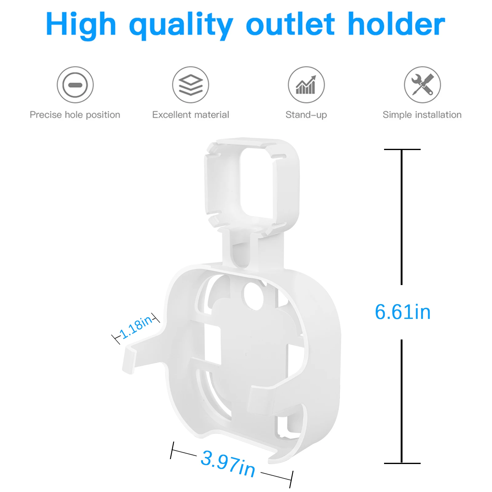 Estante elegante de montaje en pared para enrutador Wifi, soporte de arreglo de Cable, ahorro de espacio, EERO 6 Mesh, versión estadounidense