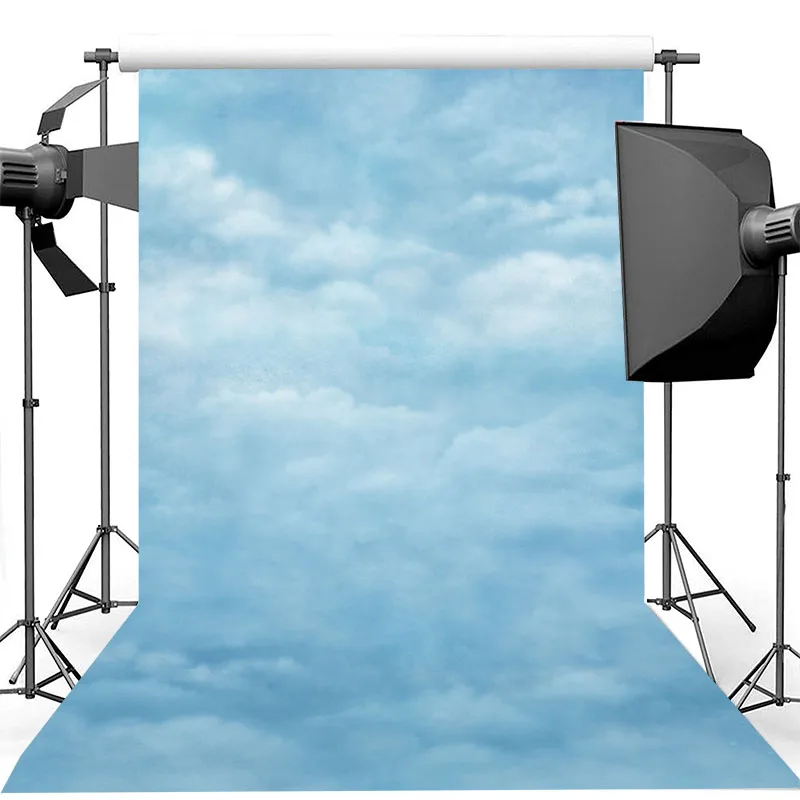 Trời Xanh Và Mây Trắng Nền Chụp Ảnh Vincy Sinh Nhật Hình Đạo Cụ Phòng Thu Gian Hàng Nền