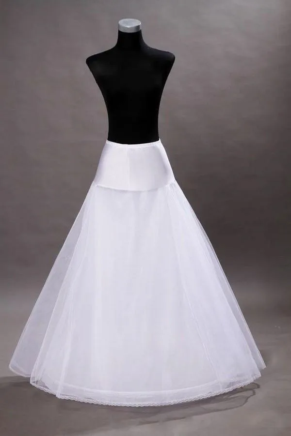 New Arrives 100% High Quality A Line Tulle Wedding Bridal Petticoat Underskirt Crinolines for Wedding Dress