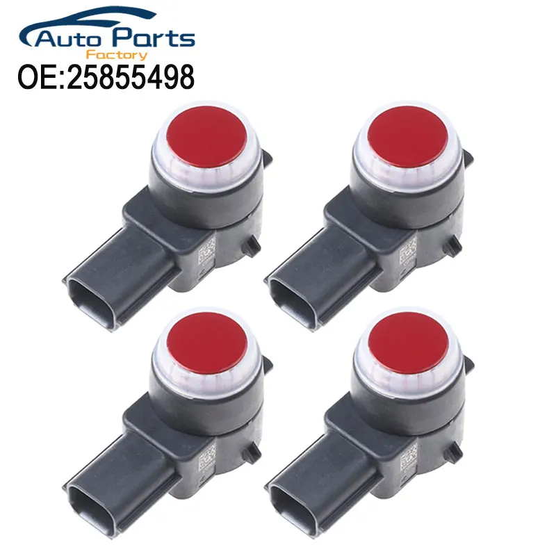 

4PCS New PDC Parking Sensor Park Assist Object Sensor Bumper For Buick Cadillac Chevrolet 25855498