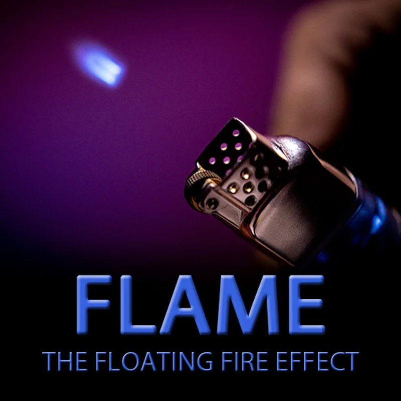 

Flame Gimmick Magic Tricks The Floating Fire Magia Magician Close Up Street Illusions Props Mentalism Funny Flash Accessories