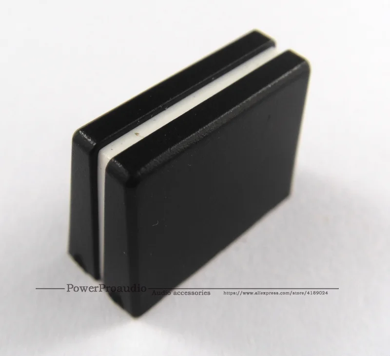 10 unidades/lotes DJM-800 tampão do misturador fader para a seção plana pioneer series potenciômetro botão tampão 20l * 9w * 15h mm