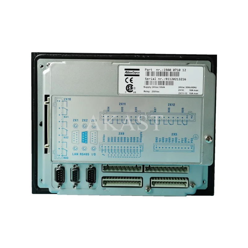 Imagem -03 - Substituição do Painel do Controlador do Plc Eletronic para o Compressor de ar do Parafuso do Atlas Copco 1900071012 1900071102