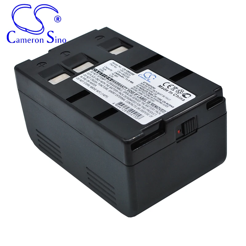 CameronSino Battery for Panasonic NV-A1 NV-A1EN NV-ALEN NV-CSLEN NV-R00PN NV-R500EN fits Panasonic HHR-V211 NV-A3 camera battery