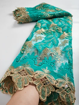 الأفريقية الفرنسية تول Lae النسيج الحليب الحرير الدانتيل التطريز عالية الجودة نيجيريا فساتين الزفاف الأفريقي الدانتيل النسيج TY020