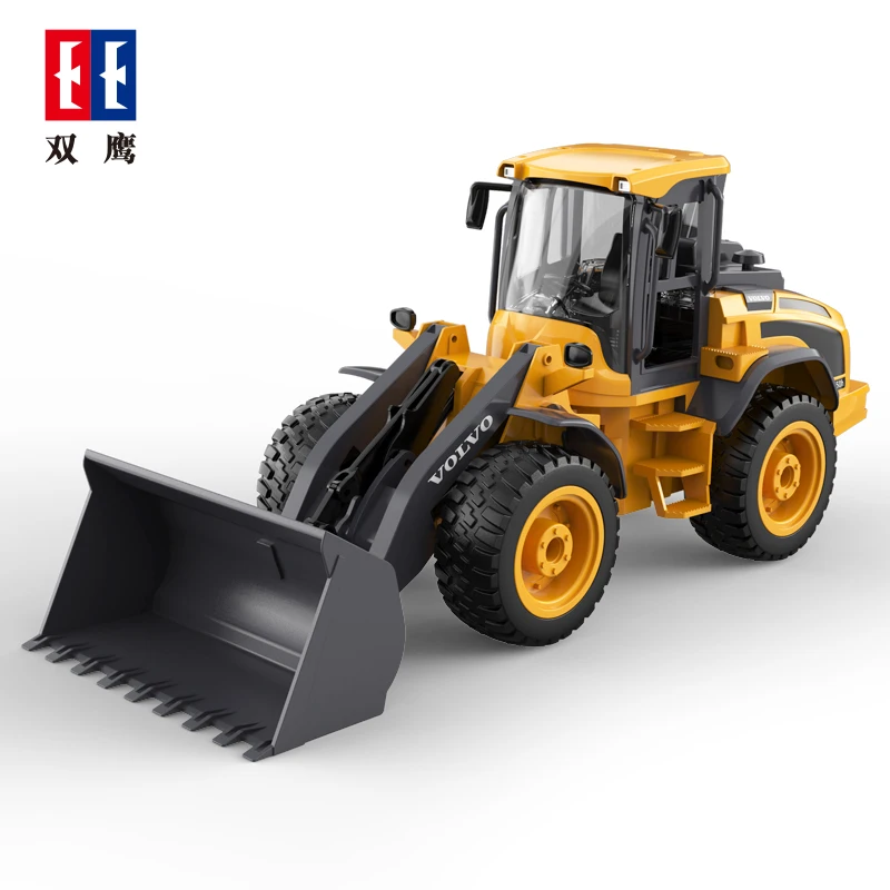 E569 1:16 2.4G 10Ch Rc Truck Tractor Machine for Radio-Controlled Remote Control Bulldozer Excavator Electric Cars On Radio Stat