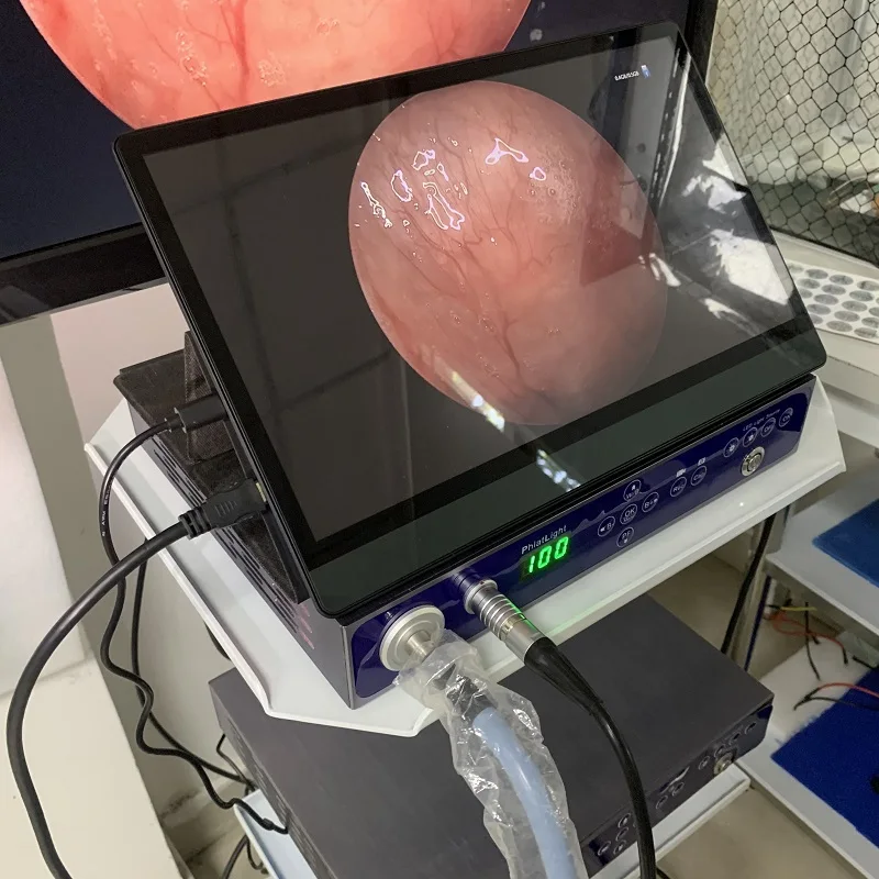 Endoscope light source 60W with Full HD camera,2 in 1 box. HD 1080p Medical Camera System, Inspection Camera