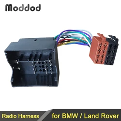 ISO Wiring Harness Radio Cable Adaptor for BMW Land Rover Connector Cable Plug