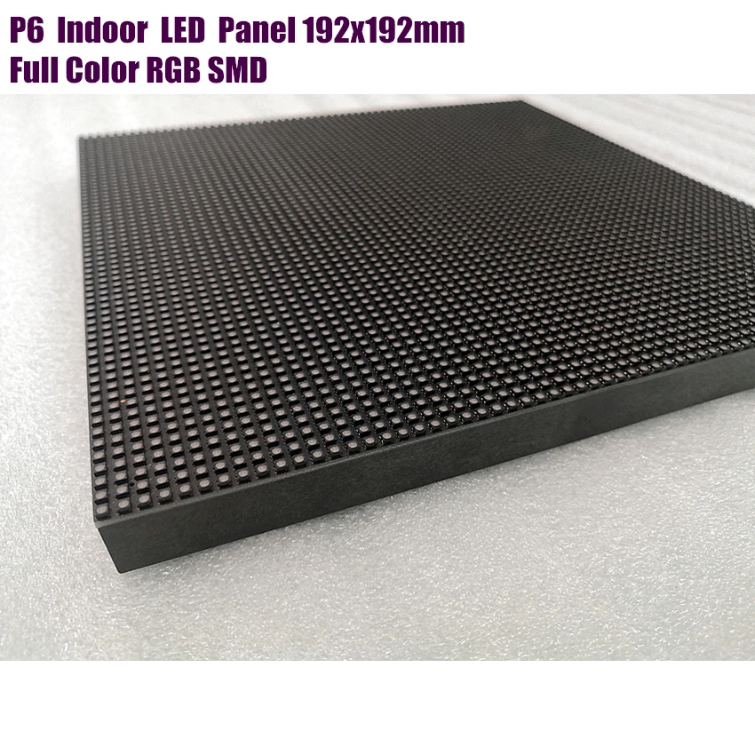 Offre Spéciale Polychrome LED AFFICHAGE 192*192mm 64*64 pixels 1/32 Scan Rvb SMD HUB75 LED Module de MATRICE