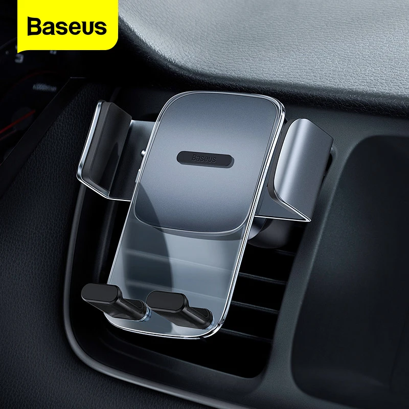 

Baseus Gravity Car Phone Holder Universal Telephone Car Holder Stand Mount Car GPS Support For iPhone 13 Pro Max Xiaomi Samsung