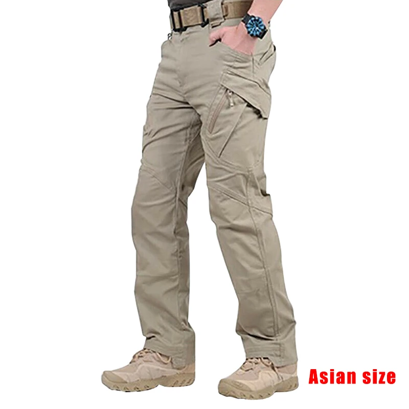 City Tactical Cargo Pants Men Combat SWAT Army Military Pants Cotton Many Pockets Stretch Flexible Man Casual Trousers XXXL